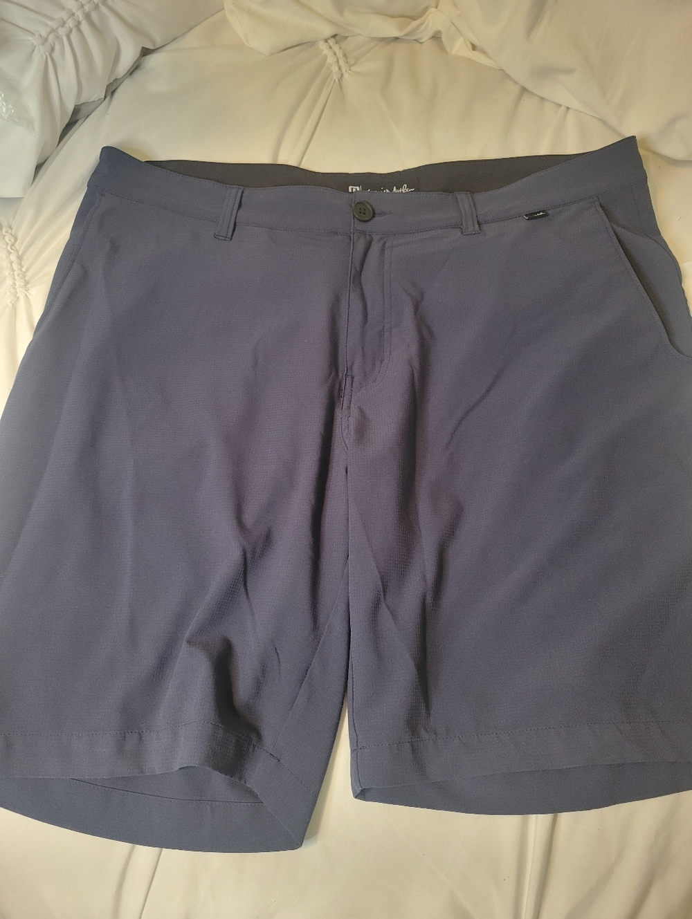 Men's Travis Matthews Performance Navy Blue Shorts